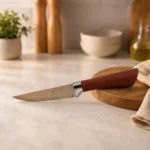 سكينة مطبخ بمقبض بلاستيك