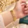 ⁦طقم نسائي فاخر Rolex ساعة وأساور⁩ - الصورة ⁦4⁩