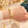 ⁦طقم نسائي فاخر Rolex ساعة وأساور⁩ - الصورة ⁦6⁩