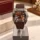 ⁦ساعة CARTIER رجالية تاريخ، سوار ربر⁩ - الصورة ⁦2⁩